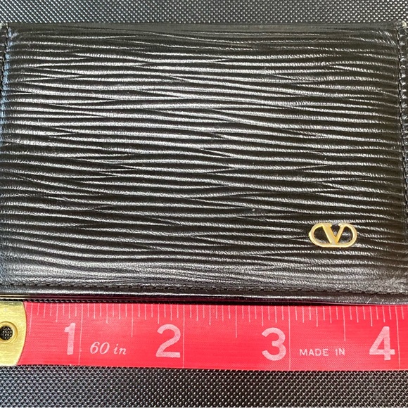 Valentino black leather card holder - Picture 2 of 7